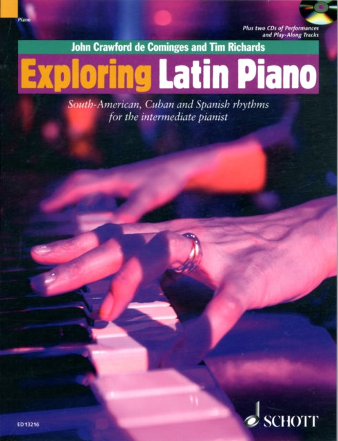 Book cover of: Exploring Latin Piano