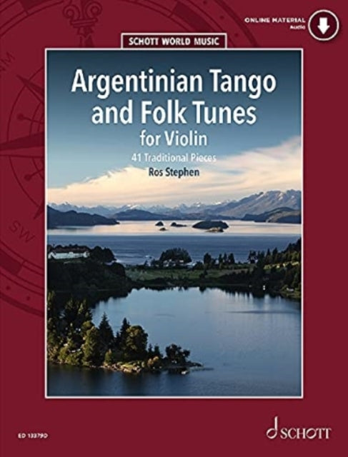 Book cover of: Argentinian Tango and Folk Tunes for Violin. By: Ros Stephen