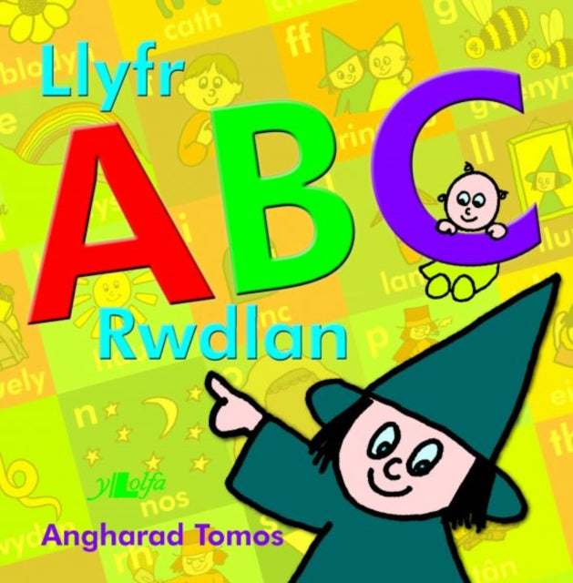 Book cover of: Cyfres Darllen Mewn Dim: Llyfr ABC Rwdlan. By: Angharad Tomos