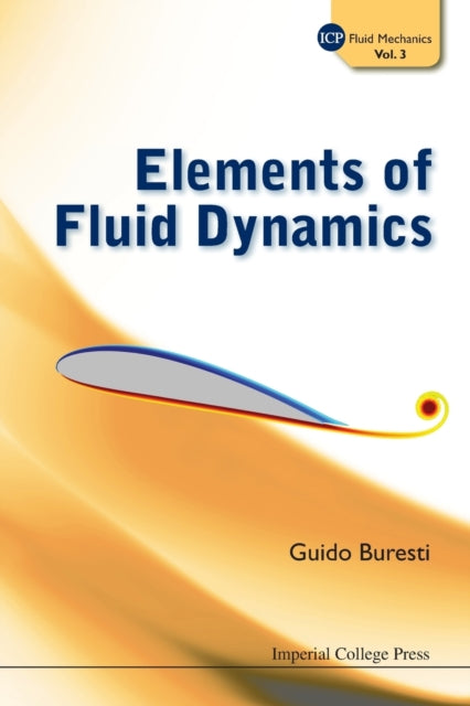 Book cover of: Elements Of Fluid Dynamics. By: Guido Buresti