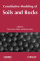Book cover of: Constitutive Modeling of Soils and Rocks