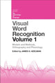 Book cover of: Visual Word Recognition Volume 1. By: James S. Adelman