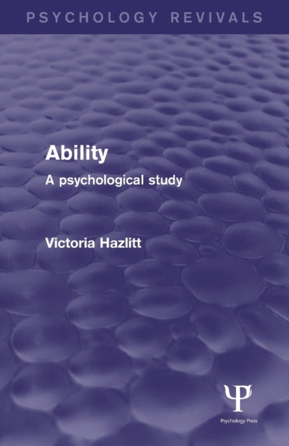 Ability (Psychology Revivals)