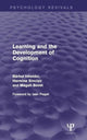 Book cover of: Learning and the Development of Cognition (Psychology Revivals). By: Barbel Inhelder