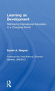 Book cover of: Learning as Development. By: Daniel A. Wagner