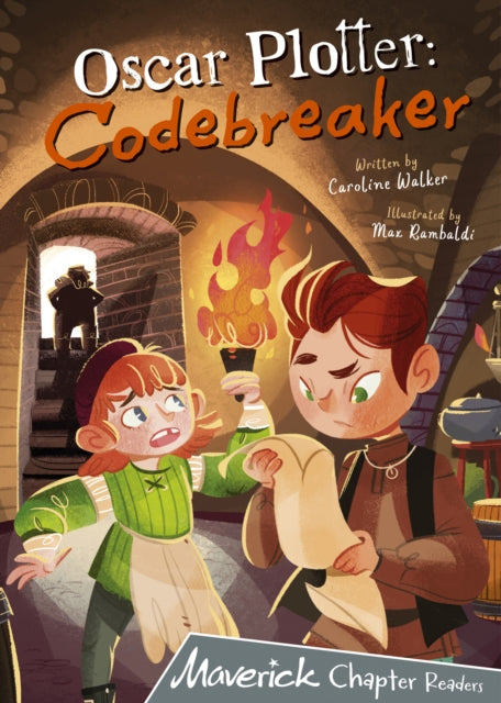 Book cover of: Oscar Plotter: Codebreaker. By: Caroline Walker; Max Rambaldi