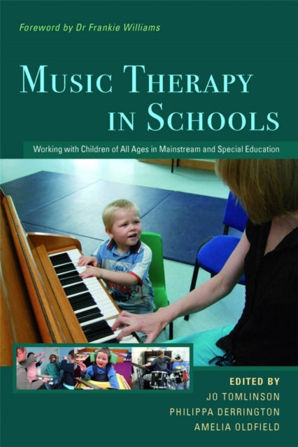 Book cover of: Music Therapy in Schools. By: Jo Tomlinson