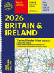 Book cover of: 2026 Philip’s Road Atlas Britain & Ireland