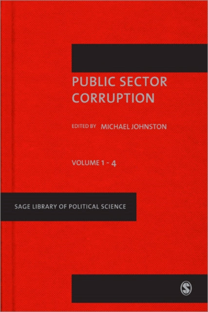 Book cover of: Public Sector Corruption. By: Michael Johnston