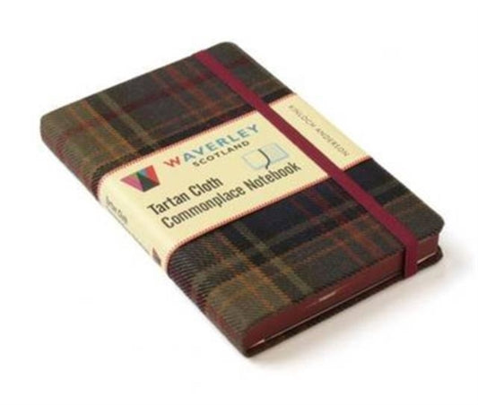 Waverley (M): Kinloch Anderson Tartan Cloth Pocket Commonplace Notebook 9781849344104 POCKET 9CM X 14CM