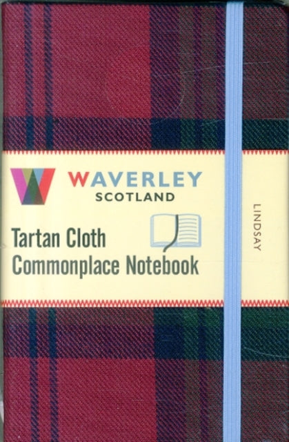 Waverley (M): Lindsay Tartan Cloth Pocket Commonplace Notebook 9781849344111 POCKET 9CM X 14CM