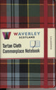 Book cover of: Caledonia: Waverley Genuine Tartan Cloth Commonplace Notebook (9cm x 14cm). By: M. Astella Waverley