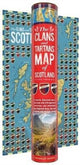 Book cover of: Clans and Tartans Map of Scotland. By: WAVERLEY BOOKS