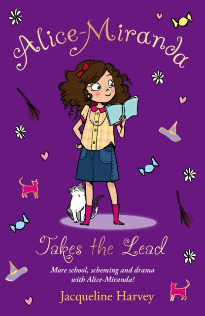 Book cover of: Alice-Miranda Takes the Lead. By: Jacqueline Harvey