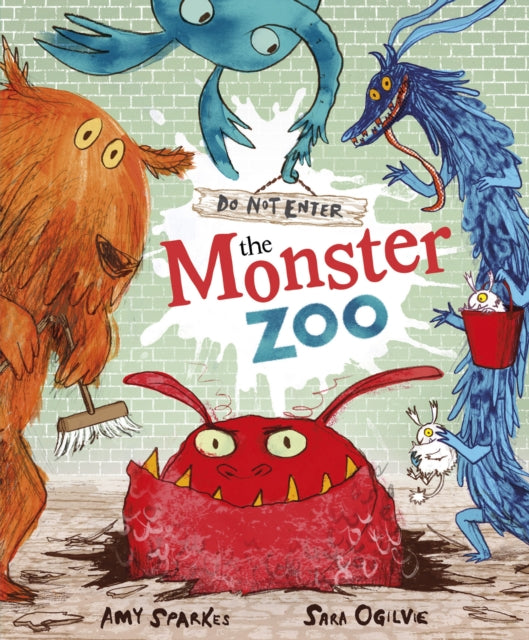 Book cover of: Do Not Enter the Monster Zoo