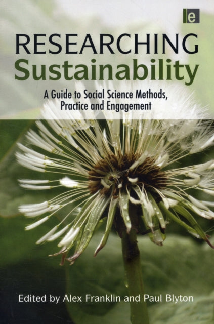Book cover of: Researching Sustainability. By: Alex Franklin