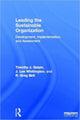 Book cover of: Leading the Sustainable Organization. By: Timothy J. Galpin