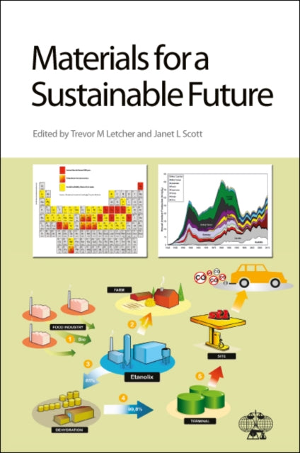 Book cover of: Materials for a Sustainable Future. By: Trevor M. Letcher