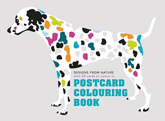 Book cover of: Postcard Colouring Book. By: Maisonette