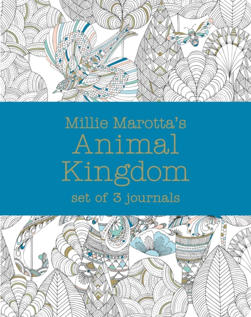 Book cover of: Millie Marotta's Animal Kingdom – journal set. By: Millie Marotta