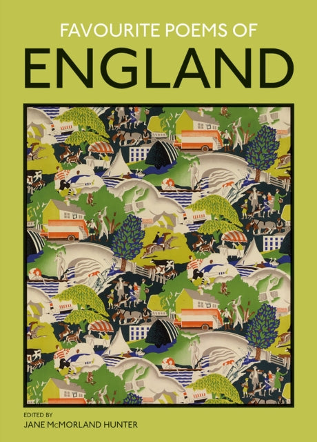 Book cover of: Favourite Poems of England. By: Jane McMorland Hunter