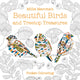 Book cover of: Millie Marotta's Beautiful Birds and Treetop Treasures Pocket Colouring. By: Millie Marotta