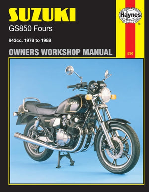 Suzuki GS850 Fours (78 - 88) Haynes Repair Manual