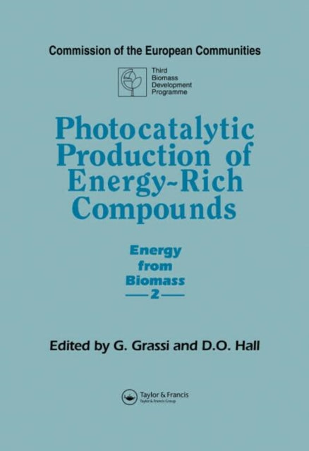 Book cover of: Photocatalytic Production of Energy-Rich Compounds. By: G. Grassi
