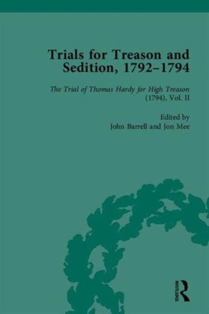 Book cover of: Trials for Treason and Sedition, 1792-1794, Part I