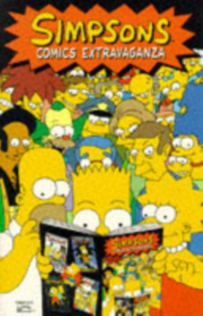 Book cover of: Simpsons' Comics Extravaganza. By: Steve Vance