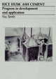 Book cover of: Rice Husk Ash Cement