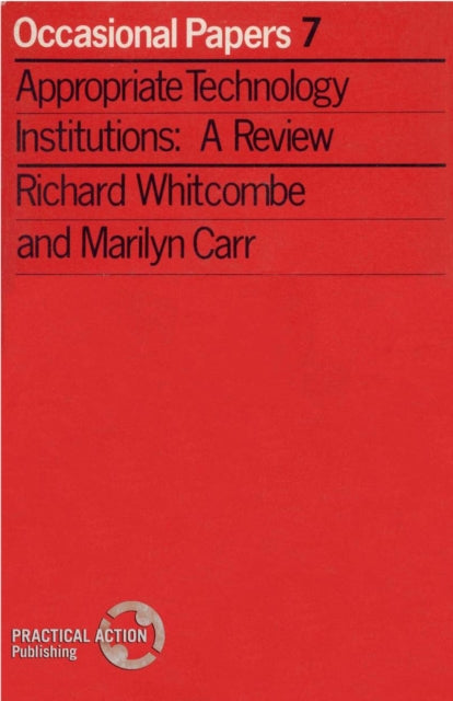 Book cover of: Appropriate Technology Institutions