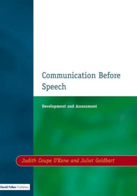Book cover of: Communication before Speech. By: Fulton