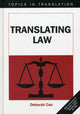Book cover of: Translating Law. By: Deborah Cao