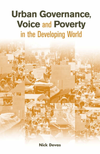 Book cover of: Urban Governance Voice and Poverty in the Developing World. By: Nick Devas