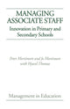 Book cover of: Managing Associate Staff