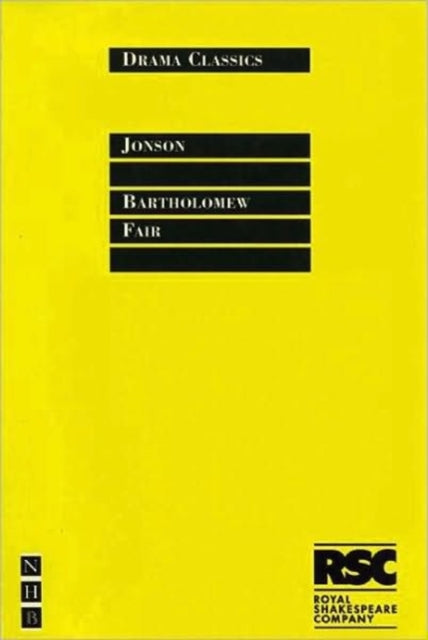 Book cover of: Bartholomew Fair. By: Ben Jonson