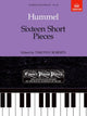 Book cover of: Sixteen Short Pieces. By: Timothy Roberts