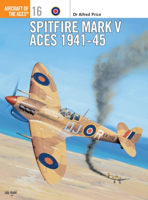 Book cover of: Spitfire Mark V Aces 1941–45. By: Alfred Price