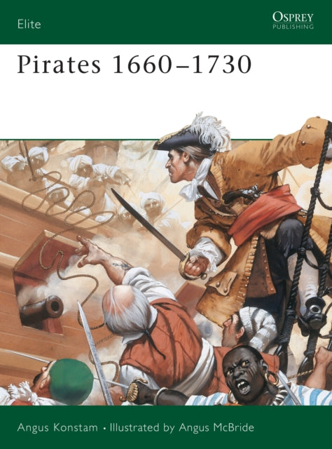 Book cover of: Pirates 1660–1730. By: Angus Konstam