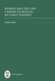 Book cover of: Women and the Law: Carmen de Burgos, an Early Feminist. By: Anja Louis