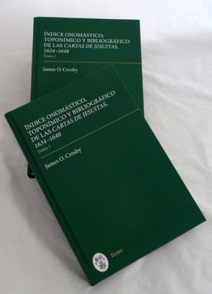 Indice onomastico, toponimico y bibliografico de las Cartas de Jesuitas, 1634-1648