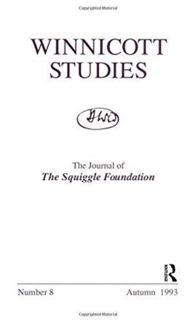 Winnicott Studies. No 8