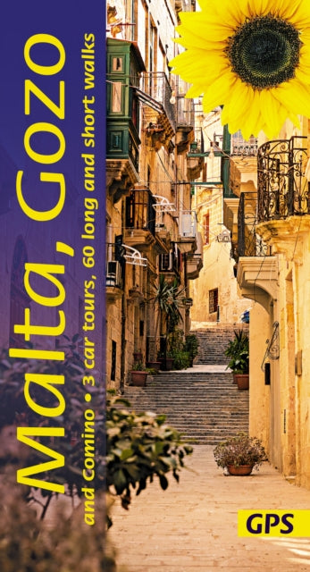 Book cover of: Malta, Gozo and Camino Sunflower Walking Guide. By: Douglas G. Lockhart