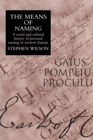 The Means Of Naming