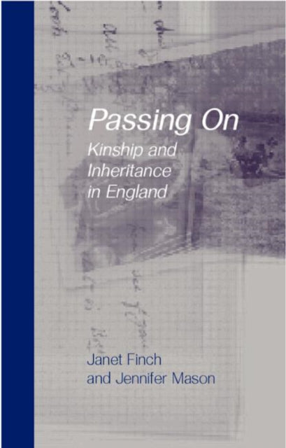 Book cover of: Passing On. By: Janet Finch