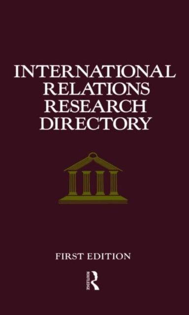 Book cover of: International Relations Research Directory. By: 1995 1ed