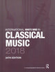 Book cover of: International Who's Who in Classical/Popular Music Set 2018. By: Europa Europa Publications