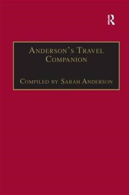 Book cover of: Anderson’s Travel Companion. By: Sarah Anderson