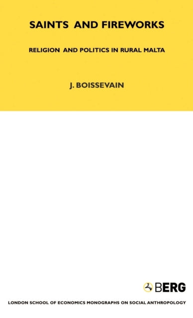 Book cover of: Saints and Fireworks. By: Jeremy Boissevain